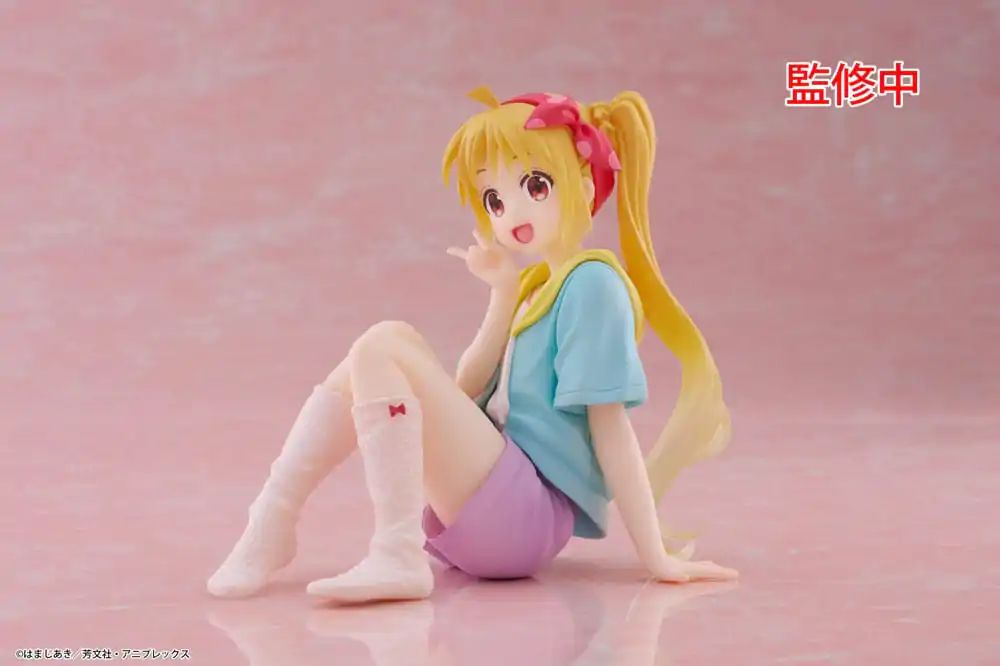 Bocchi the Rock! PVC Kip Stolni Slatka Figura Nijika Ijichi Room Wear Ver. 13 cm fotografija proizvoda