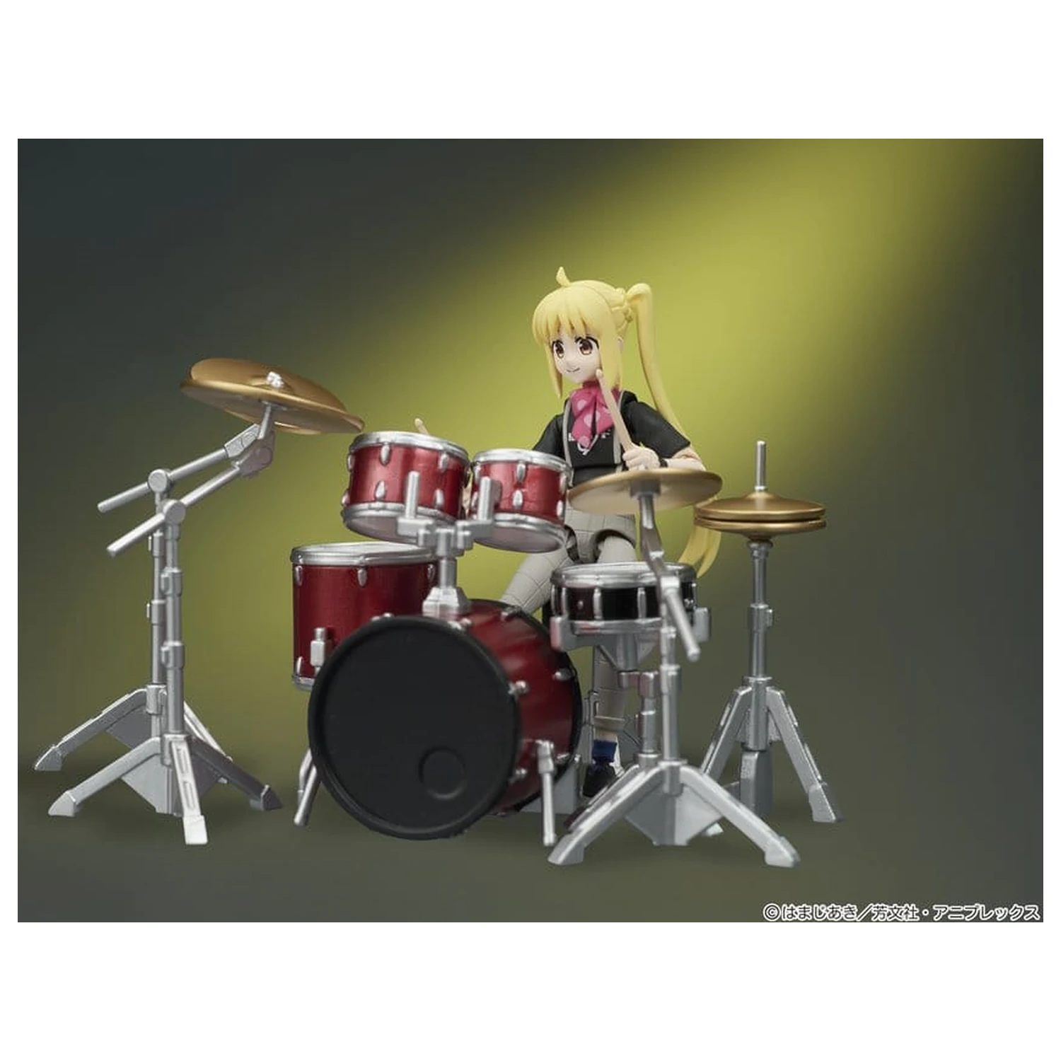 Bocchi the Rock! DIGACTION Akcijska figura 1/24 Nijika Ijichi 8 cm fotografija proizvoda