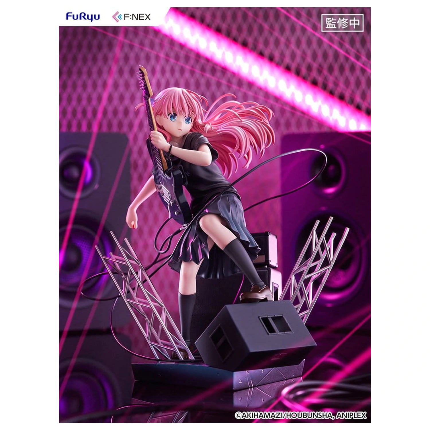 Bocchi the Rock! F:NEX PVC figura 1/7 Hitori Gotoh Live Ver. 24 cm fotografija proizvoda