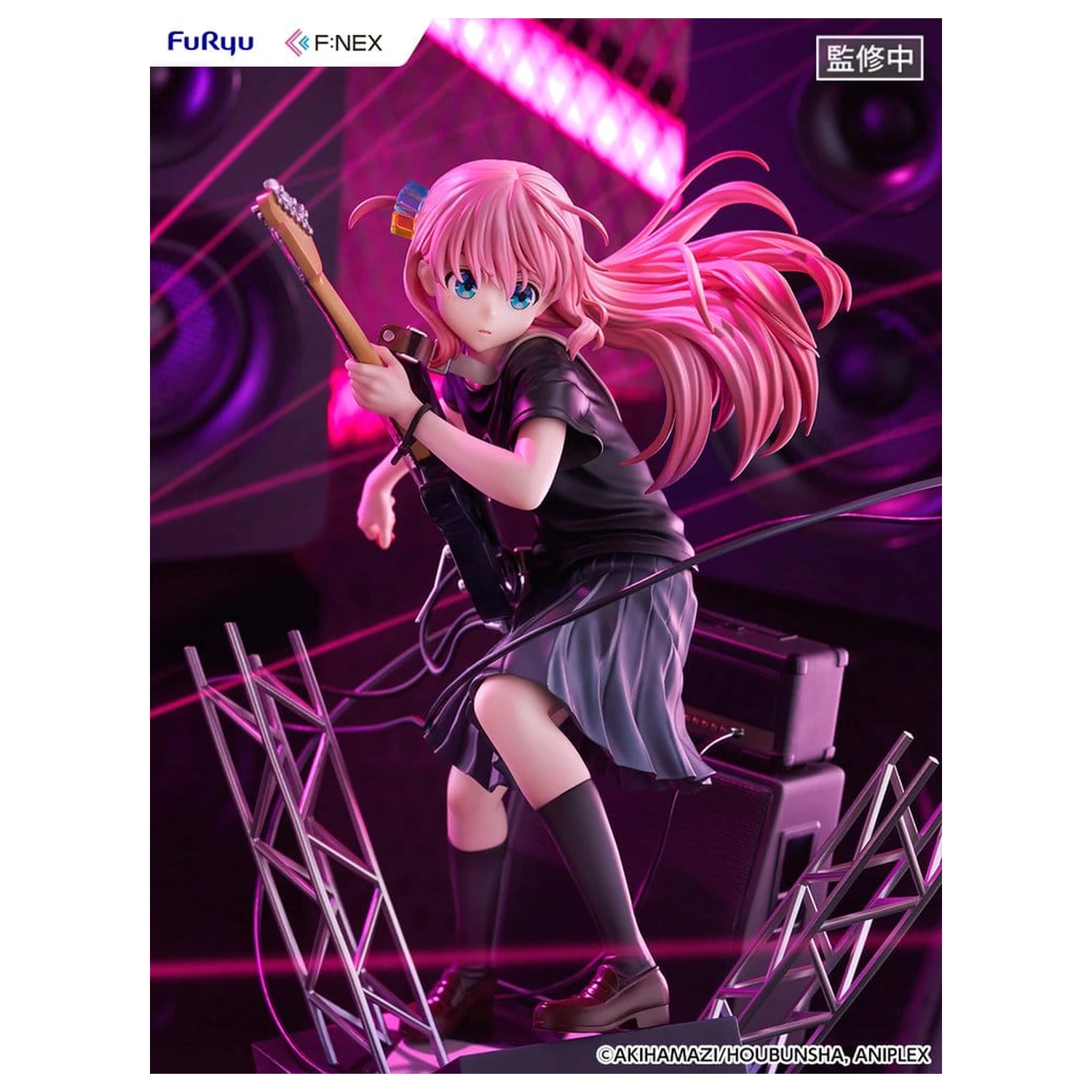 Bocchi the Rock! F:NEX PVC figura 1/7 Hitori Gotoh Live Ver. 24 cm fotografija proizvoda