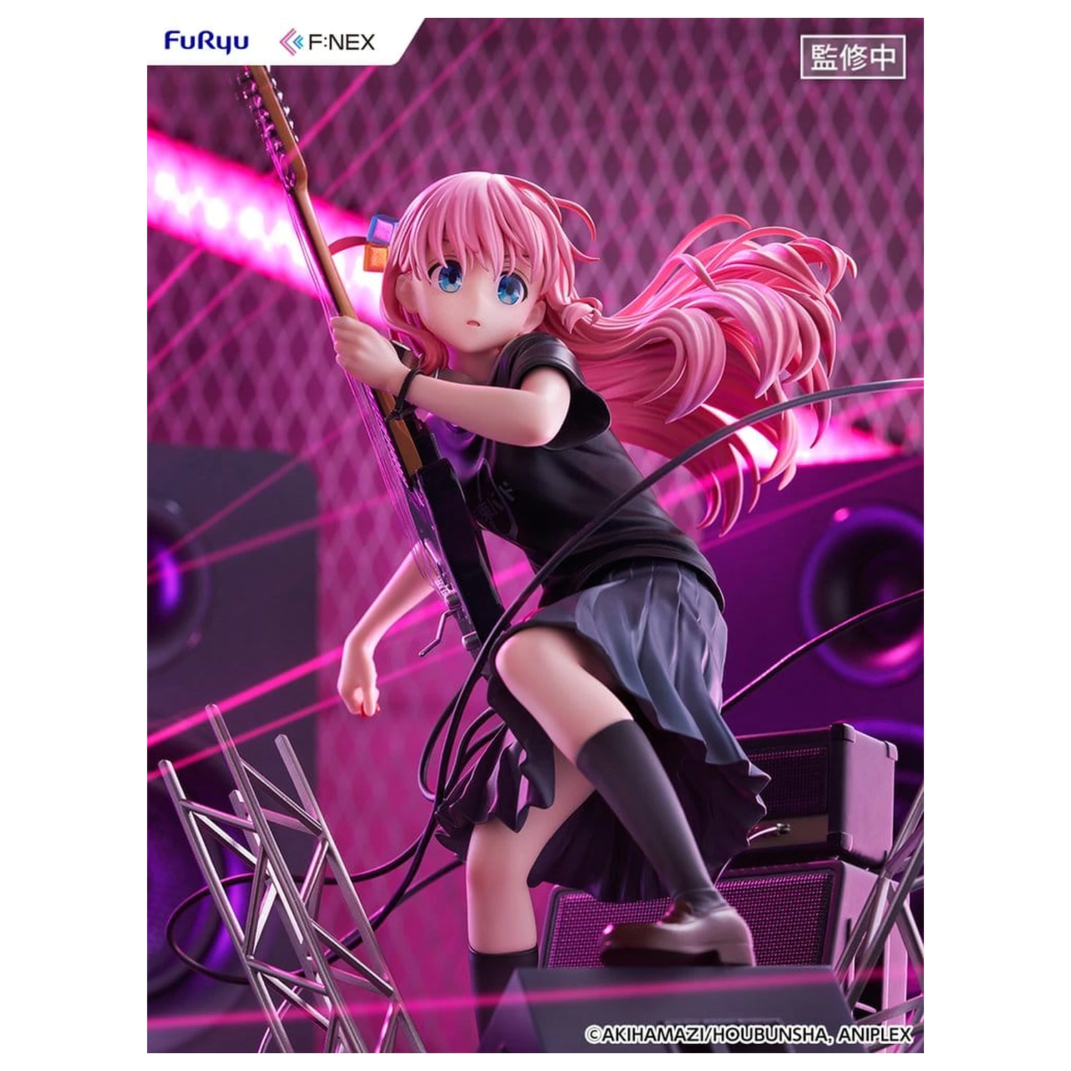 Bocchi the Rock! F:NEX PVC figura 1/7 Hitori Gotoh Live Ver. 24 cm fotografija proizvoda