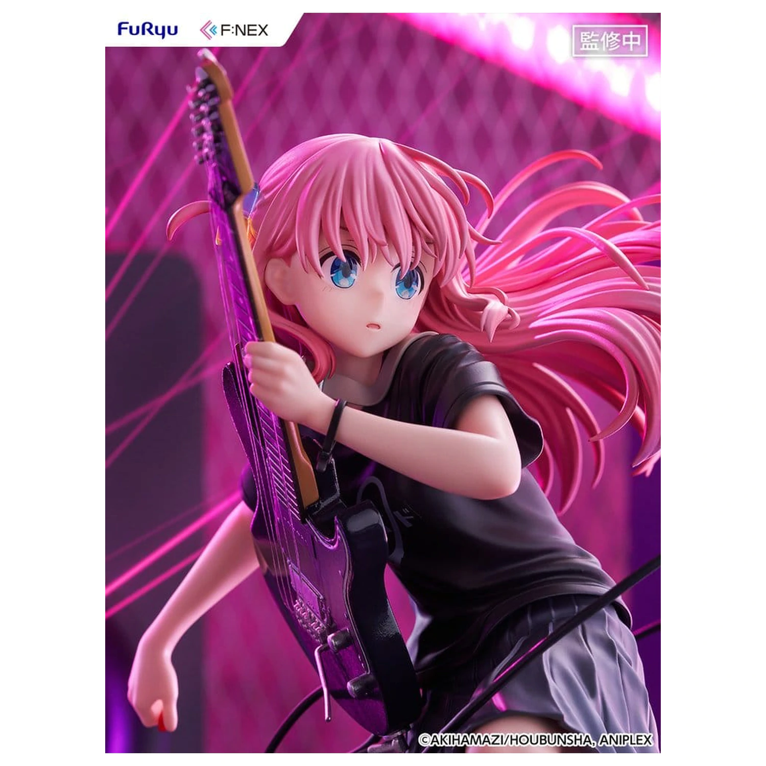Bocchi the Rock! F:NEX PVC figura 1/7 Hitori Gotoh Live Ver. 24 cm fotografija proizvoda