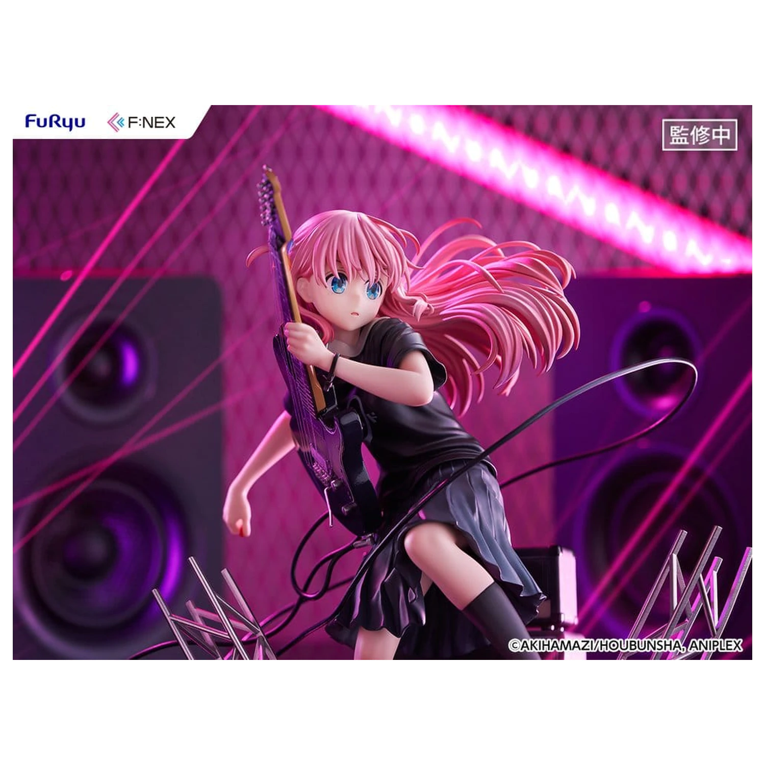 Bocchi the Rock! F:NEX PVC figura 1/7 Hitori Gotoh Live Ver. 24 cm fotografija proizvoda
