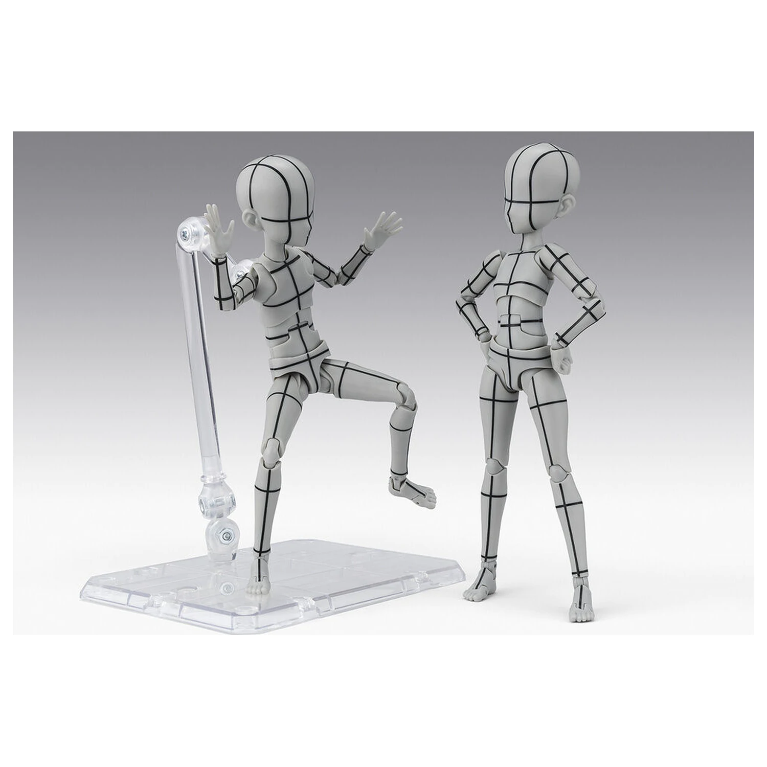 Body Series Body-Chan- Ken Sugimori Edition Wireframe Gray Color Ver. S.H. Figuarts figura 13cm fotografija proizvoda
