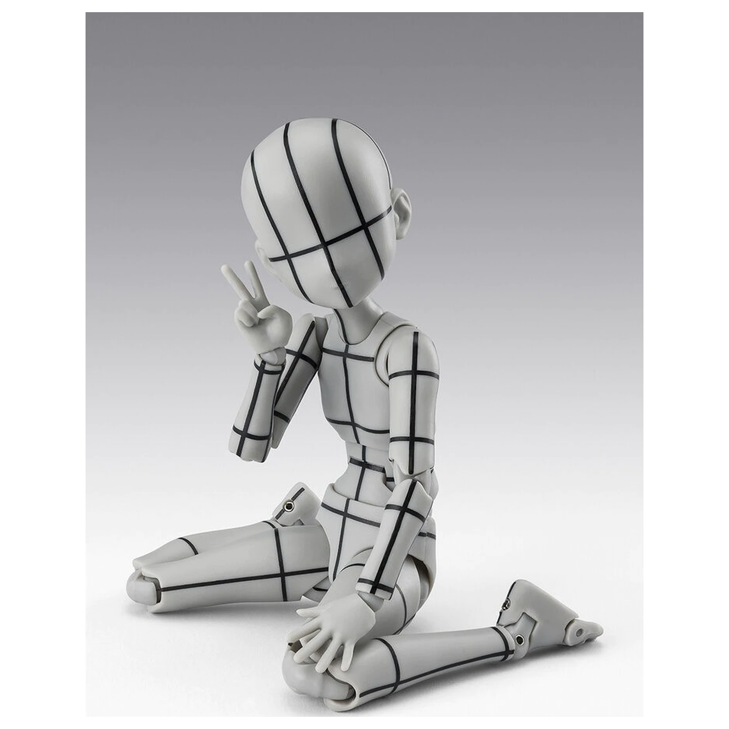 Body Series Body-Chan- Ken Sugimori Edition Wireframe Gray Color Ver. S.H. Figuarts figura 13cm fotografija proizvoda