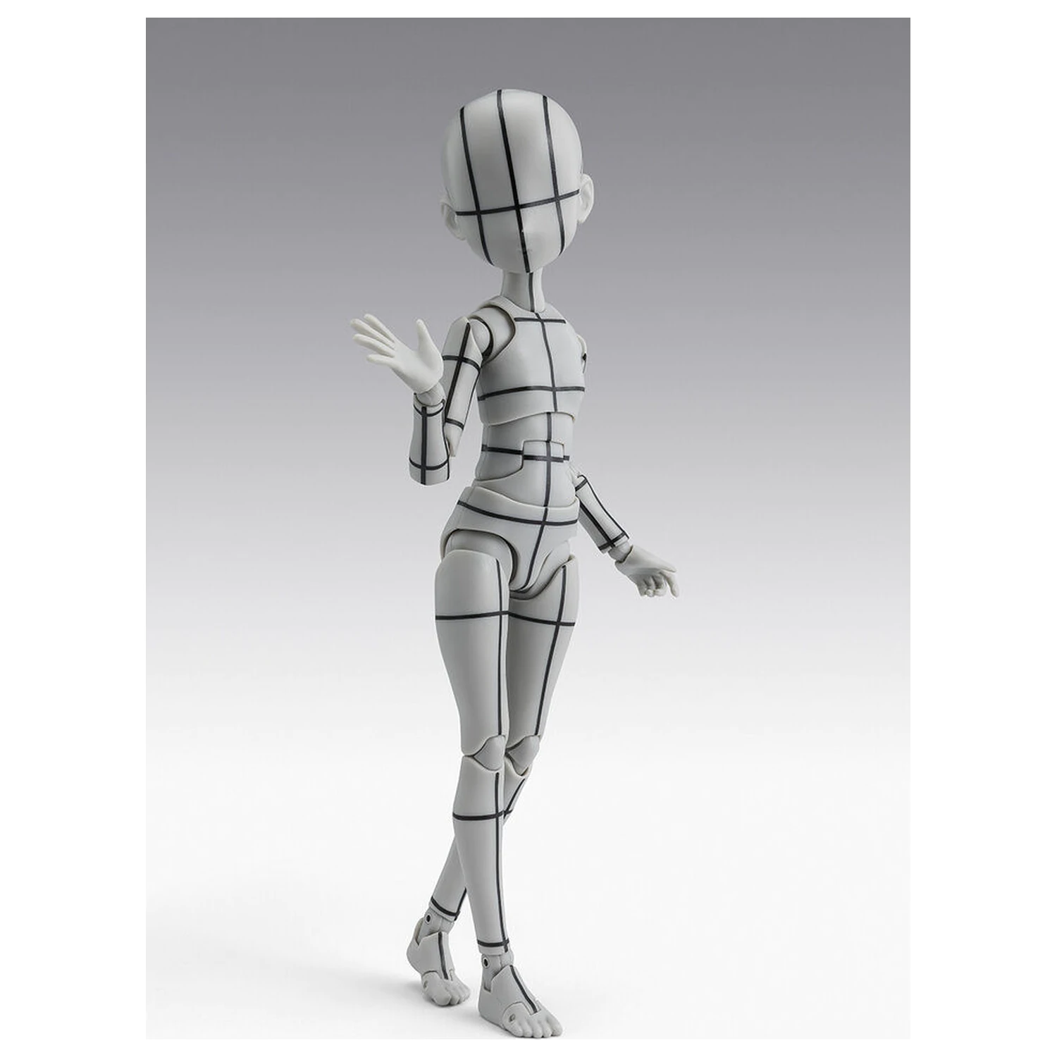 Body Series Body-Chan- Ken Sugimori Edition Wireframe Gray Color Ver. S.H. Figuarts figura 13cm fotografija proizvoda