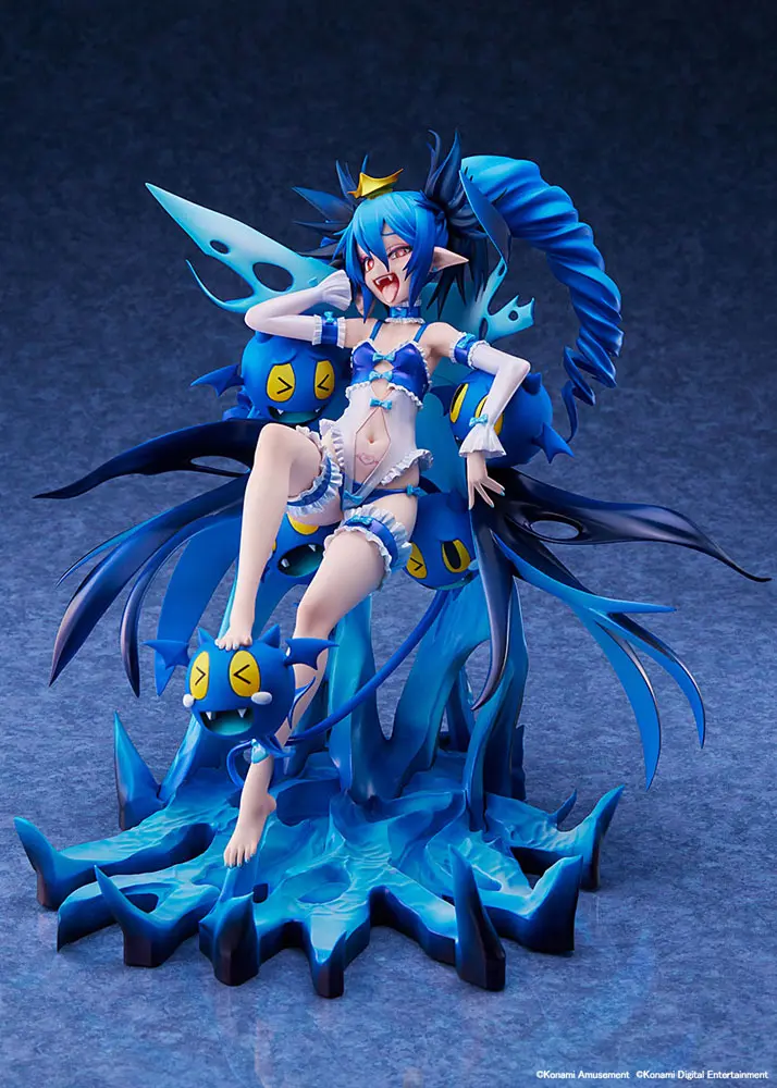 Bombergirl PVC Kip 1/7 Aqua Lewysia Aquablue Vampire Negligee Ver. 25 cm fotografija proizvoda