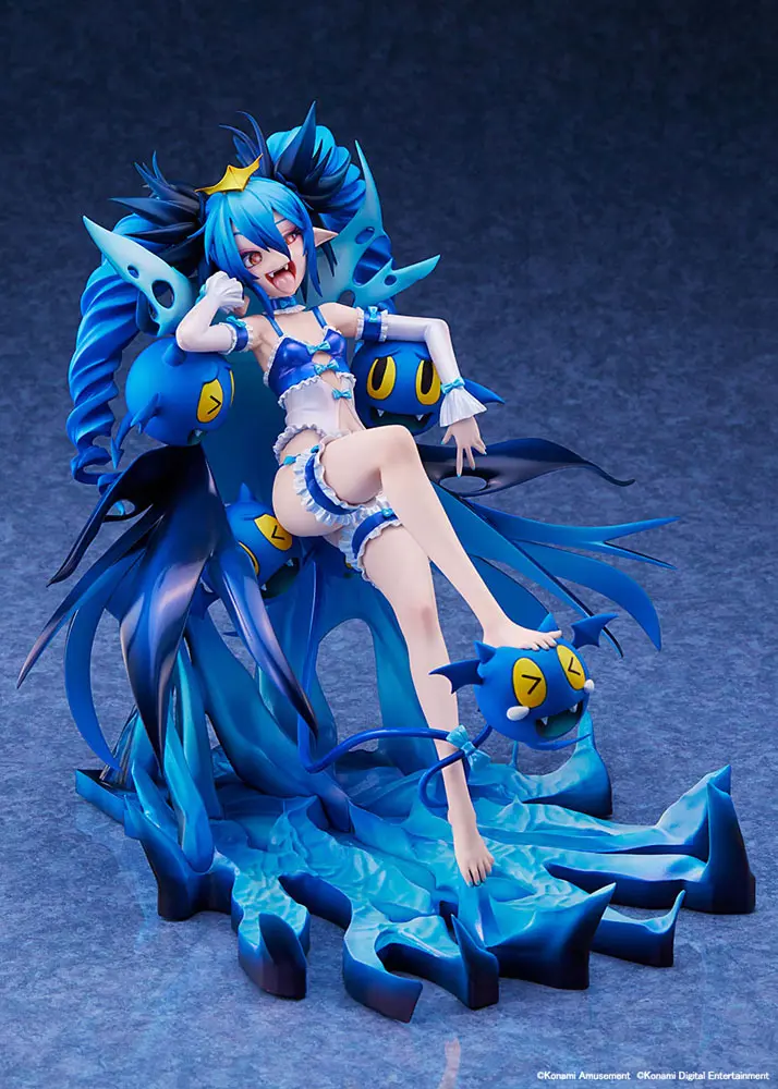 Bombergirl PVC Kip 1/7 Aqua Lewysia Aquablue Vampire Negligee Ver. 25 cm fotografija proizvoda