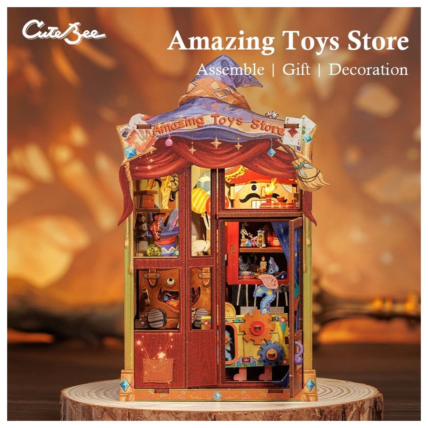 Book Nook Amazing Toy Store 17 x 12 cm fotografija proizvoda