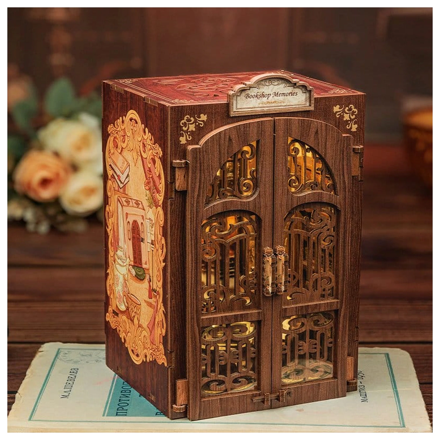 Book Nook Bookshop Memories 17 x 10 cm fotografija proizvoda