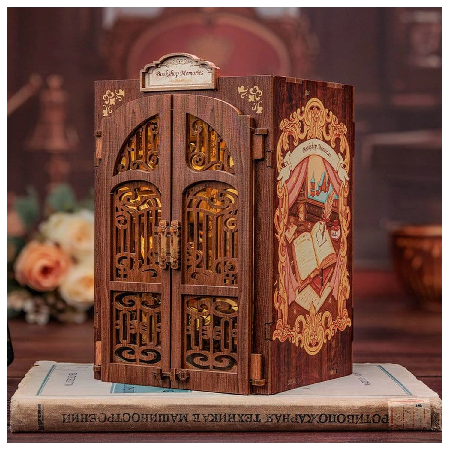 Book Nook Bookshop Memories 17 x 10 cm fotografija proizvoda