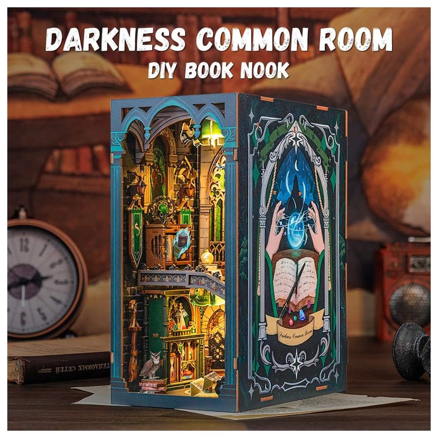 Book Nook Darkness Common Room 23 x 11 cm fotografija proizvoda