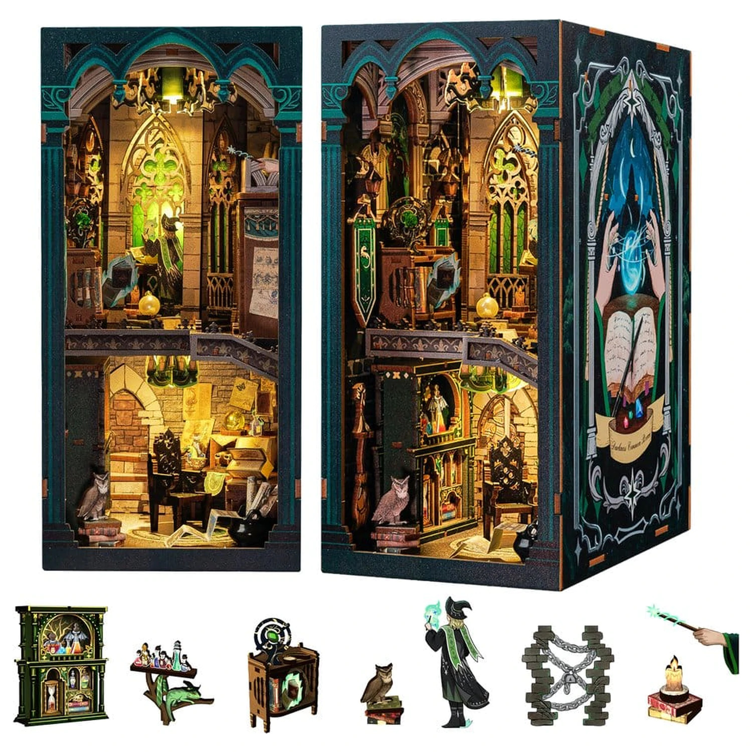 Book Nook Darkness Common Room 23 x 11 cm fotografija proizvoda