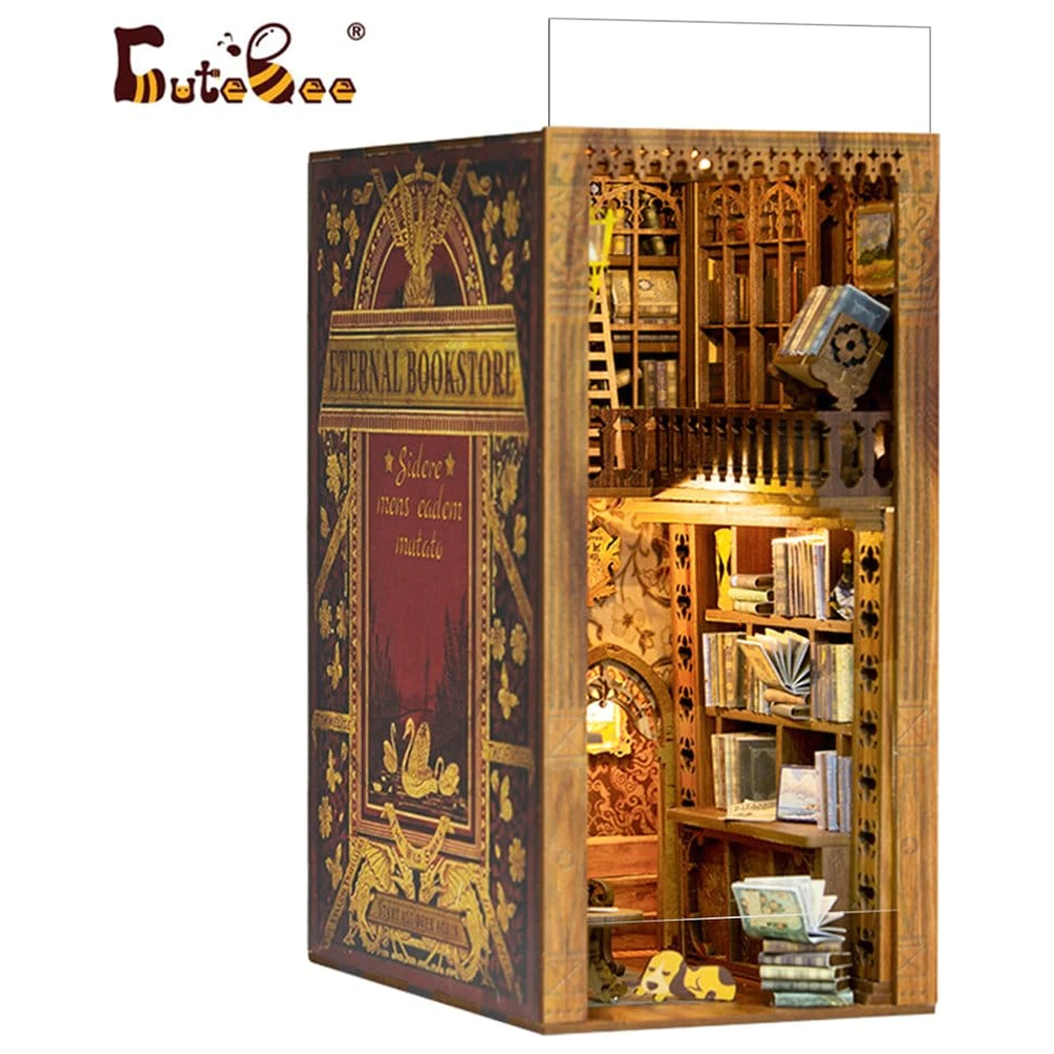 Book Nook Eternal Bookstore 23 x 11 cm fotografija proizvoda