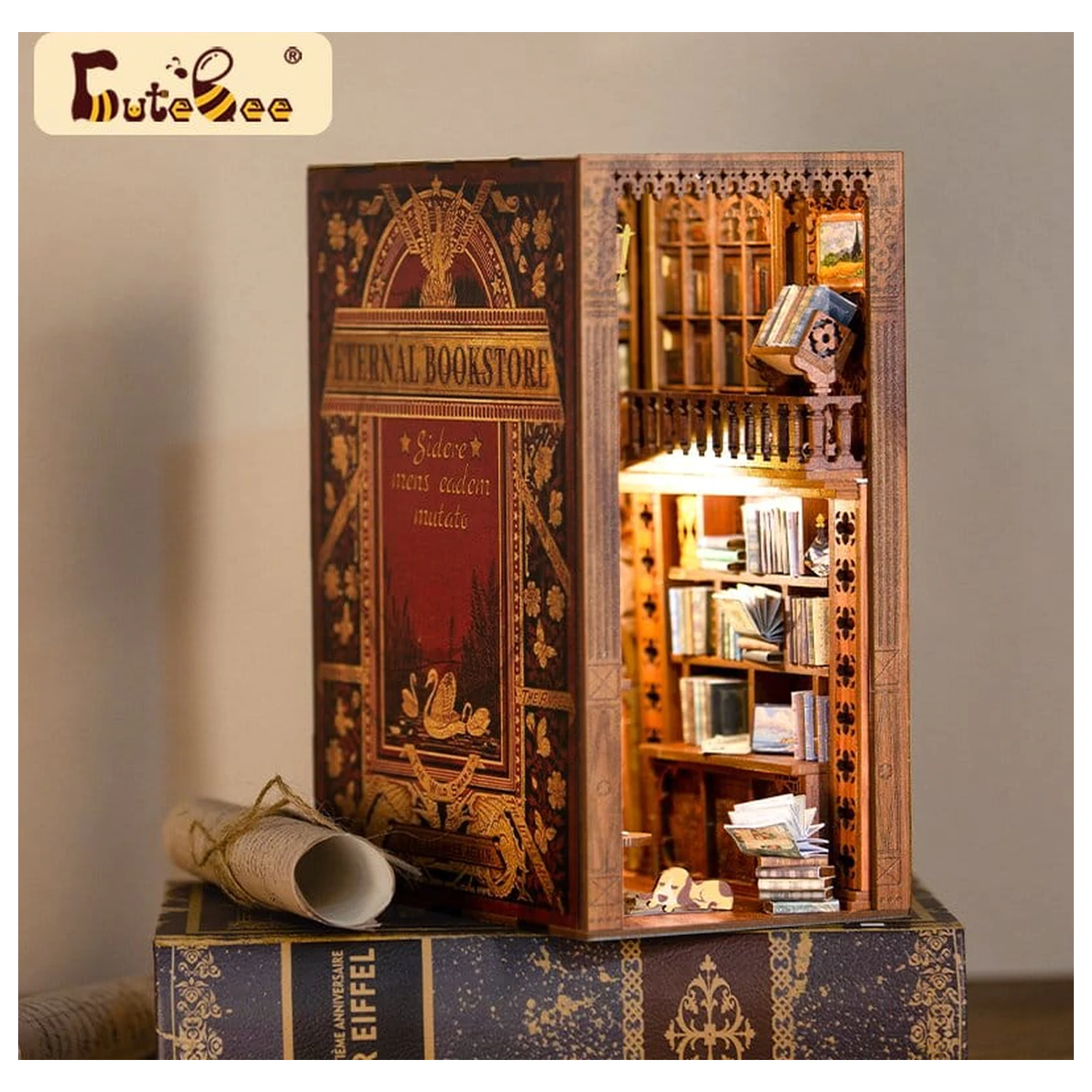 Book Nook Eternal Bookstore 23 x 11 cm fotografija proizvoda