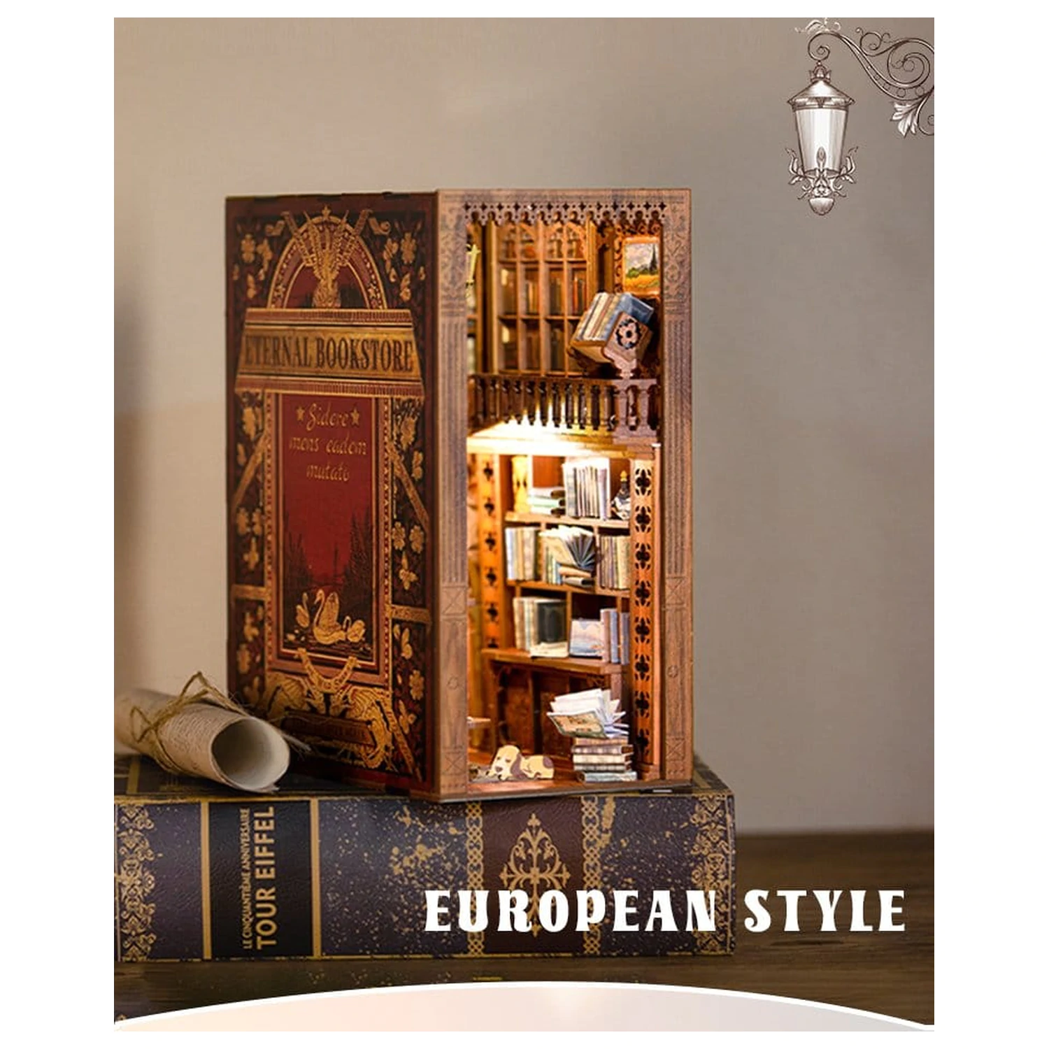 Book Nook Eternal Bookstore 23 x 11 cm fotografija proizvoda