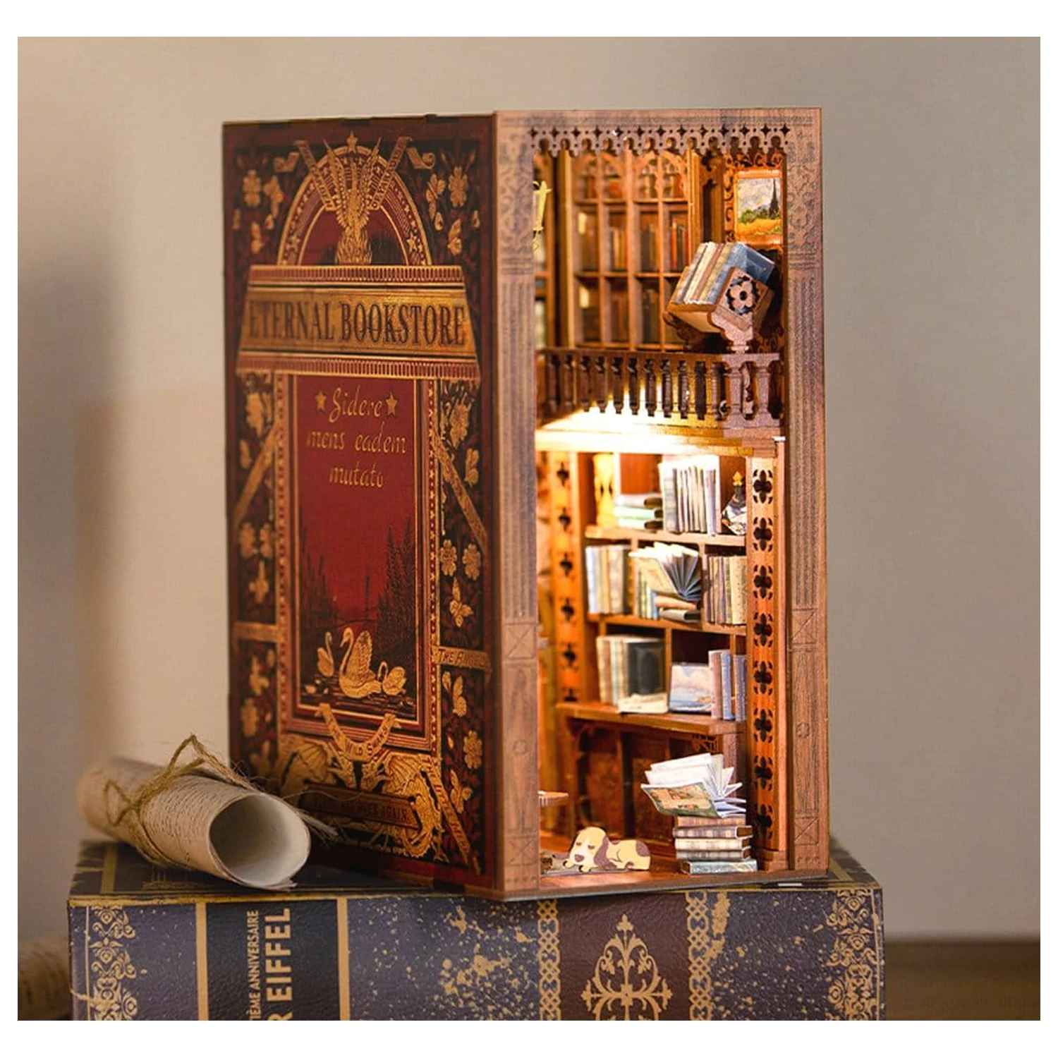 Book Nook Eternal Bookstore 23 x 11 cm fotografija proizvoda