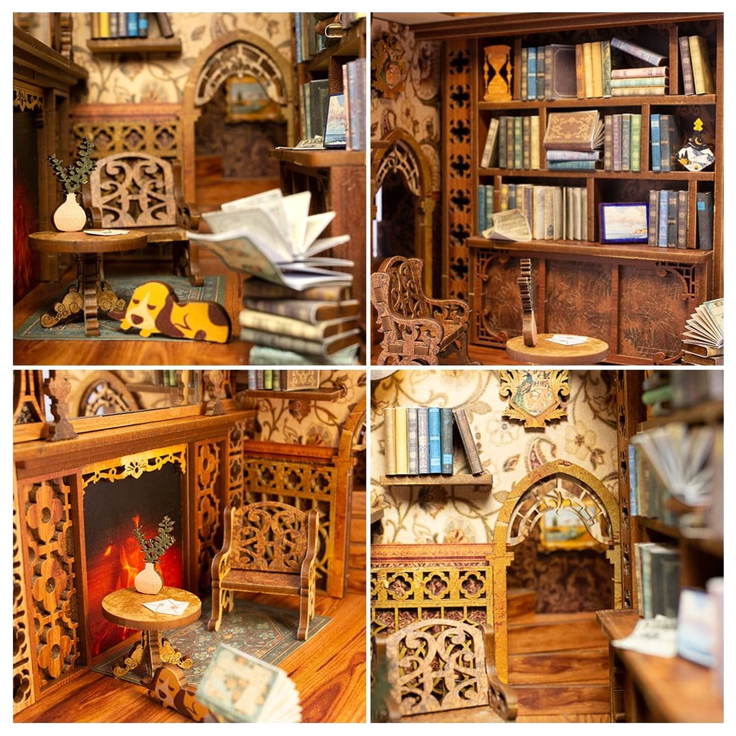 Book Nook Eternal Bookstore 23 x 11 cm fotografija proizvoda
