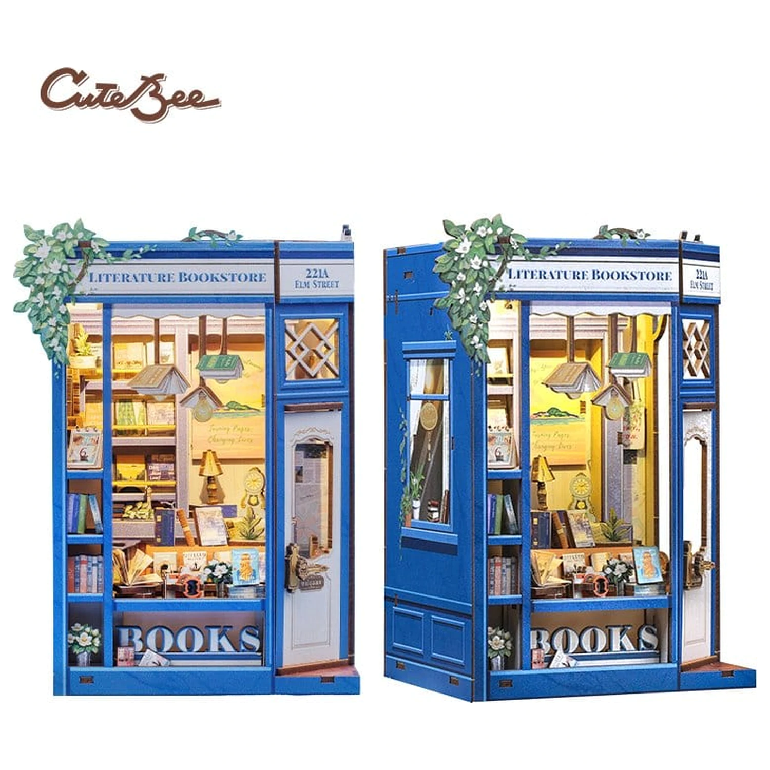 Book Nook Literatura Knjižara 17 x 12 cm fotografija proizvoda