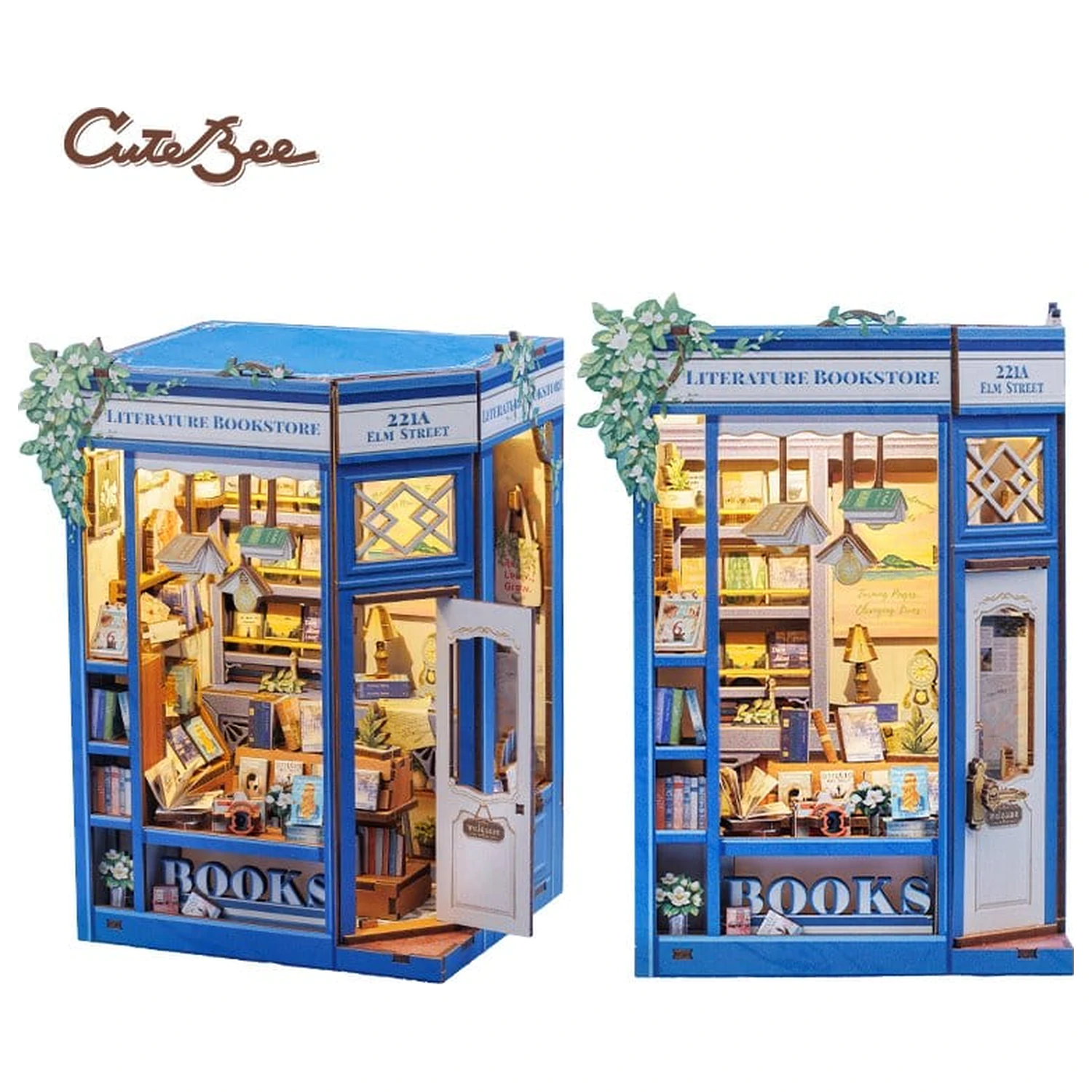 Book Nook Literatura Knjižara 17 x 12 cm fotografija proizvoda