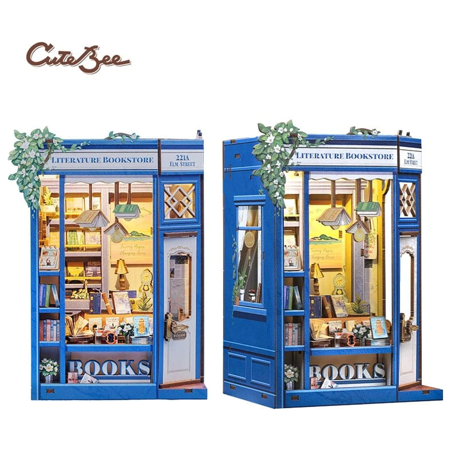 Book Nook Literatura Knjižara 17 x 12 cm fotografija proizvoda