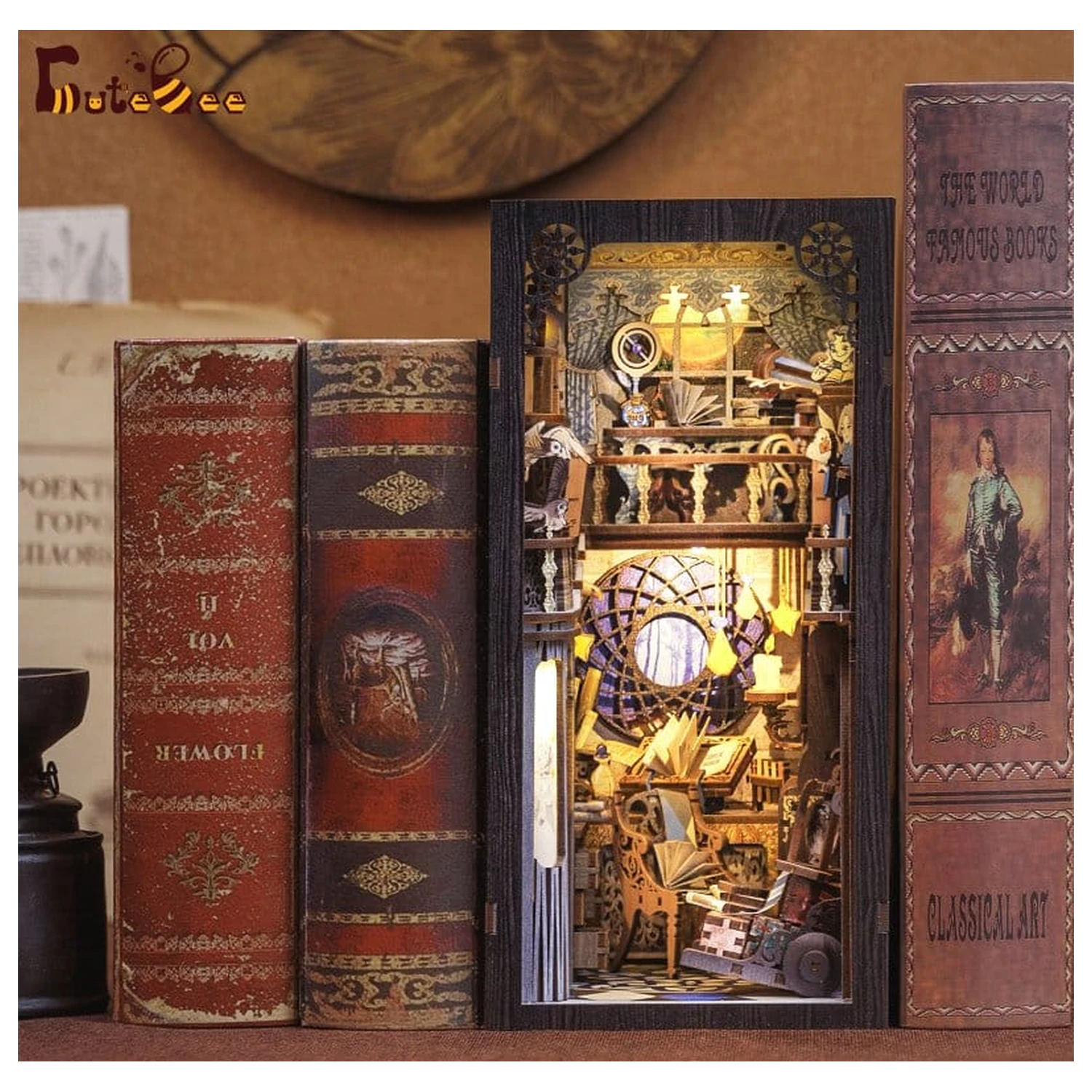 Book Nook Nebula Common Room 23 x 11 cm fotografija proizvoda