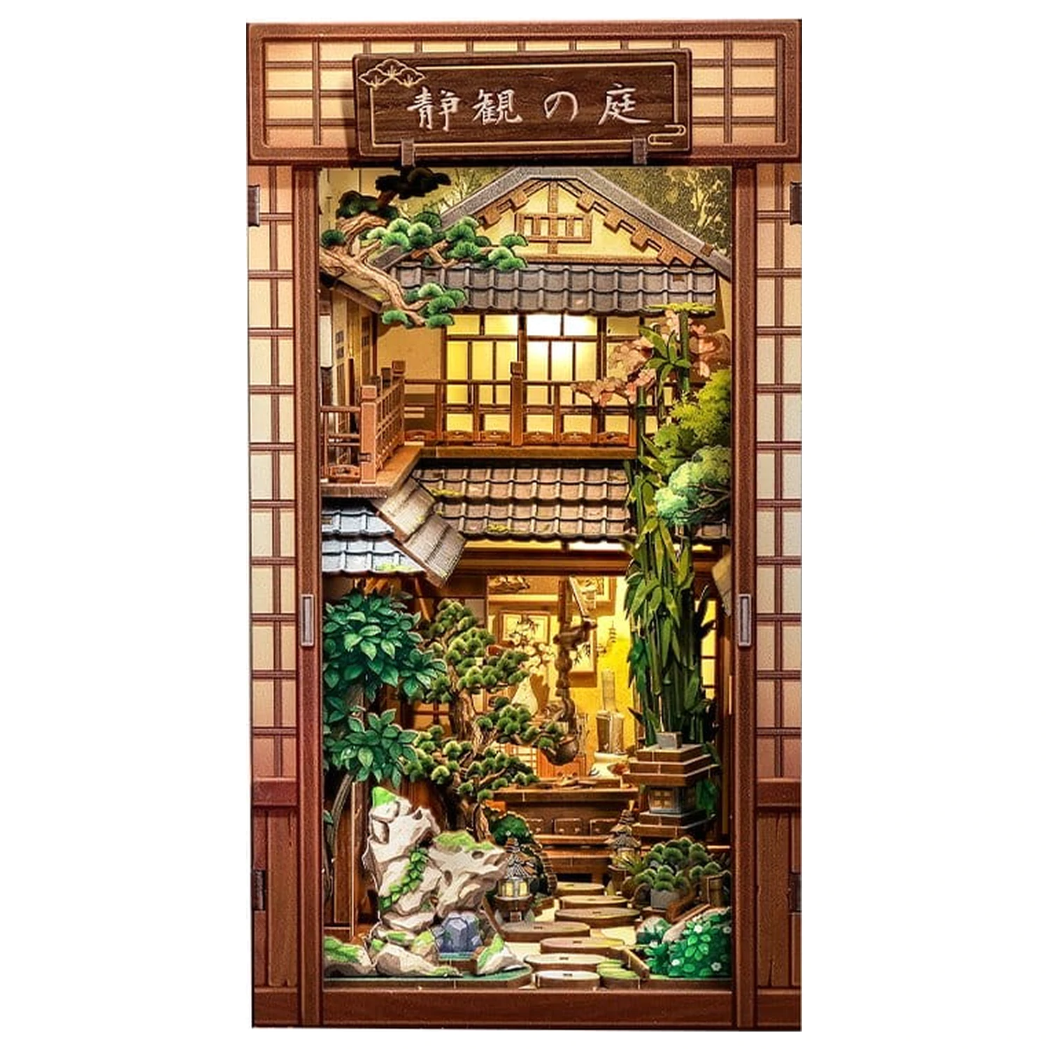 Book Nook Serene Courtyard 22 x 12 cm fotografija proizvoda