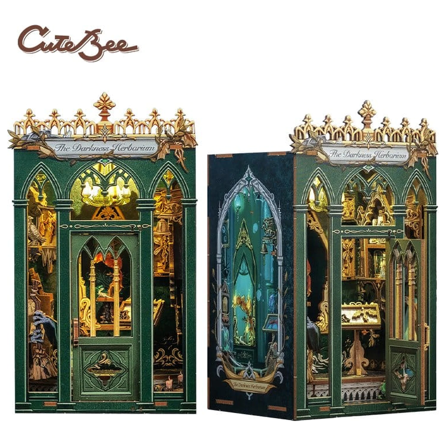 Book Nook The Darkness Herbarium 17 x 12 cm fotografija proizvoda