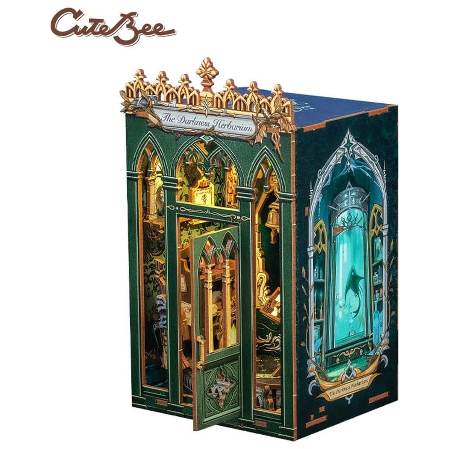 Book Nook The Darkness Herbarium 17 x 12 cm fotografija proizvoda