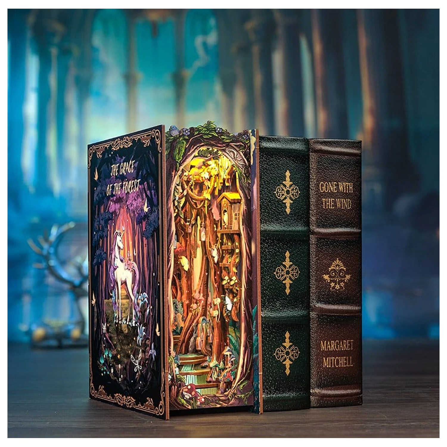 Book Nook The Grace of Forest 22 x 8 cm fotografija proizvoda