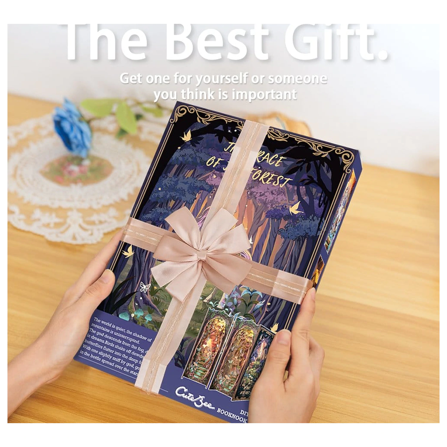 Book Nook The Grace of Forest 22 x 8 cm fotografija proizvoda