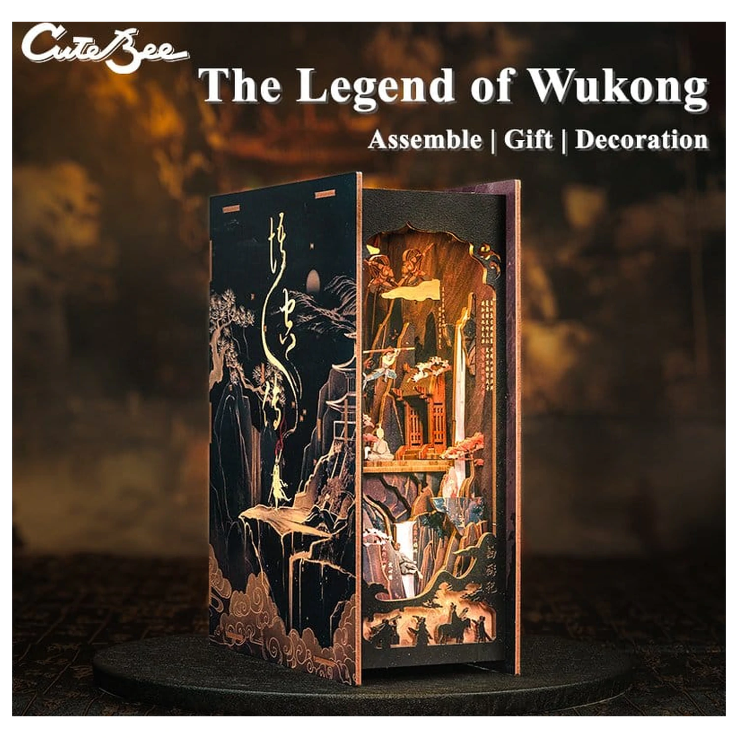 Book Nook The Legend of Wukong 22 x 8 cm fotografija proizvoda