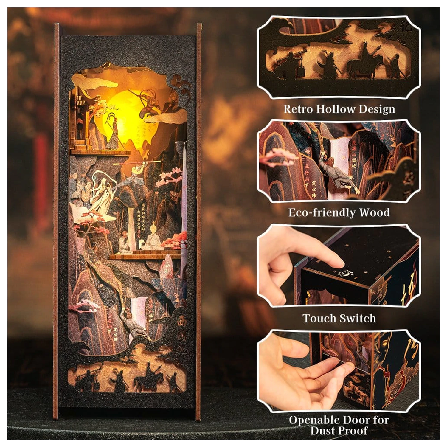 Book Nook The Legend of Wukong 22 x 8 cm fotografija proizvoda