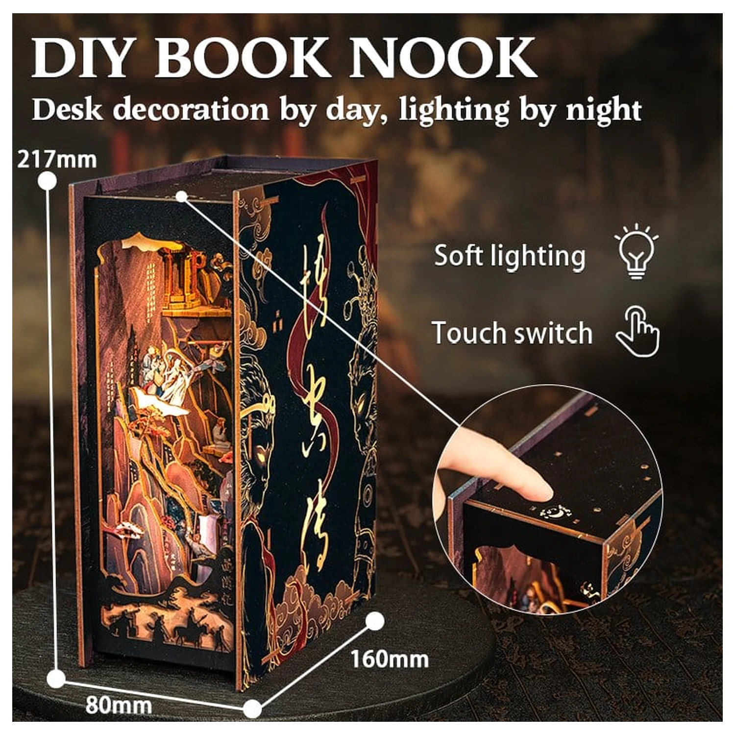 Book Nook The Legend of Wukong 22 x 8 cm fotografija proizvoda