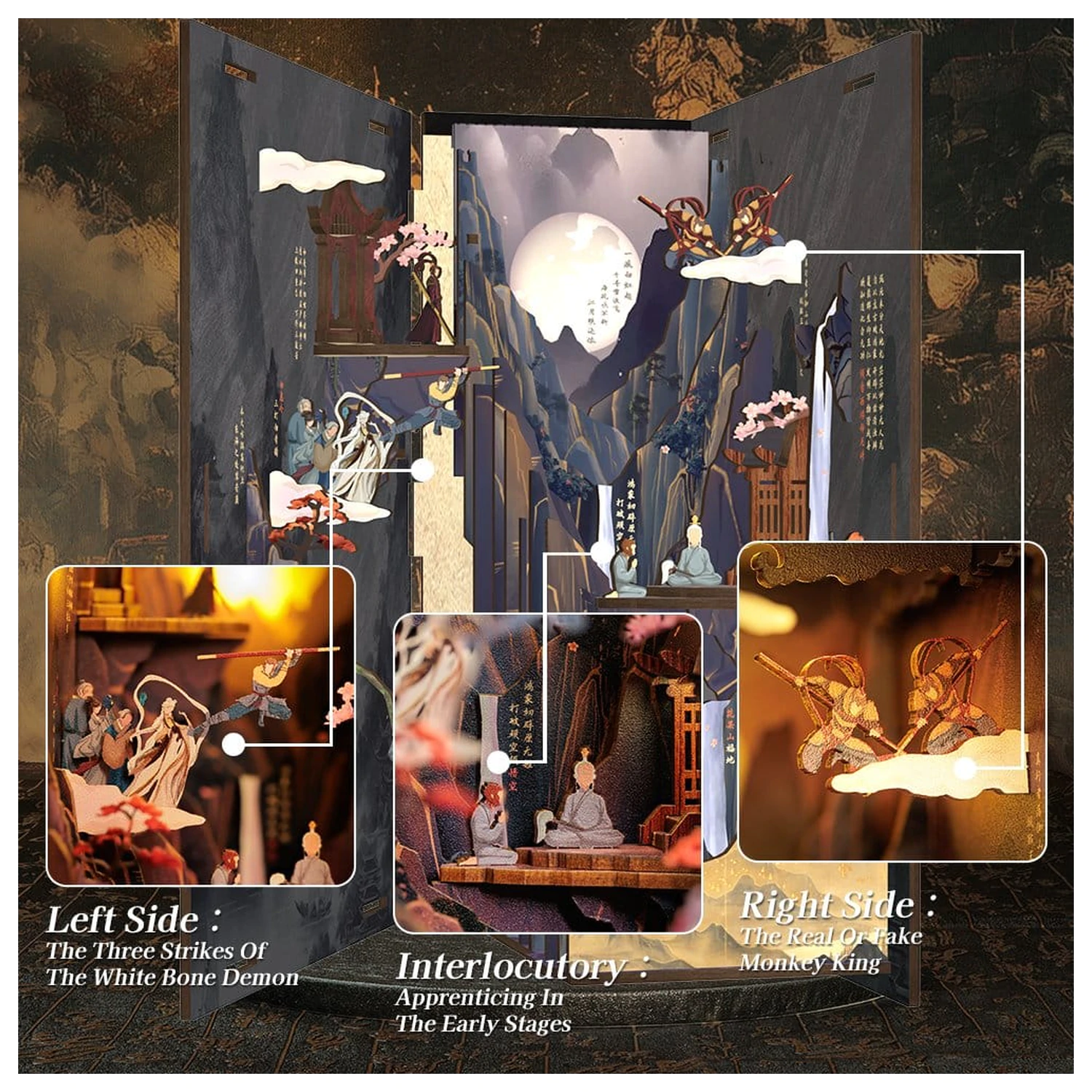 Book Nook The Legend of Wukong 22 x 8 cm fotografija proizvoda