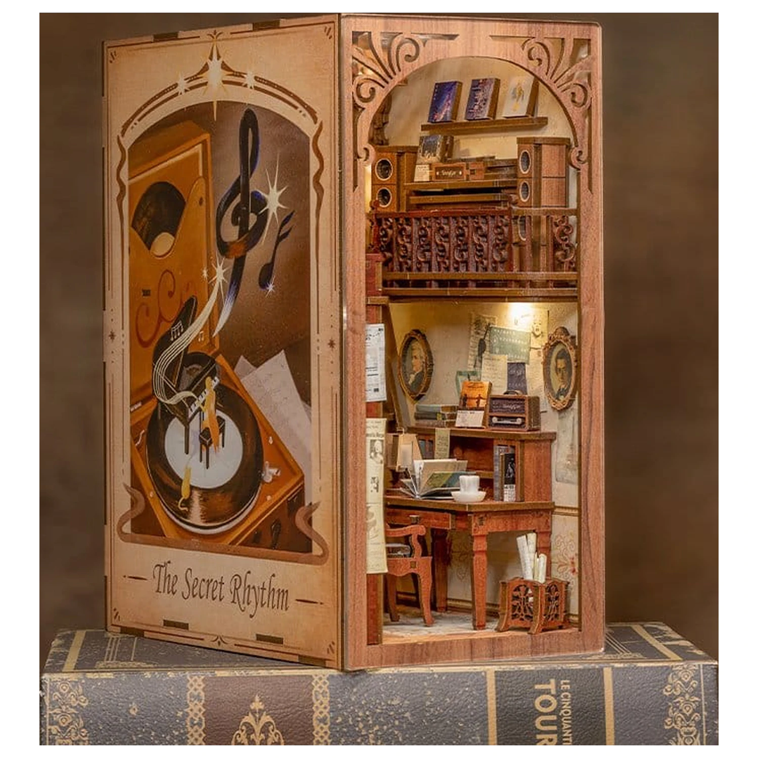 Book Nook The Secret Rhythm 23 x 11 cm fotografija proizvoda