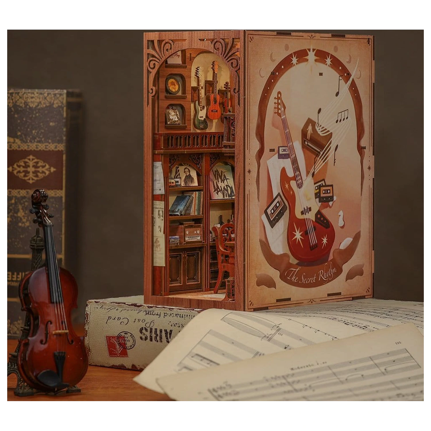 Book Nook The Secret Rhythm 23 x 11 cm fotografija proizvoda