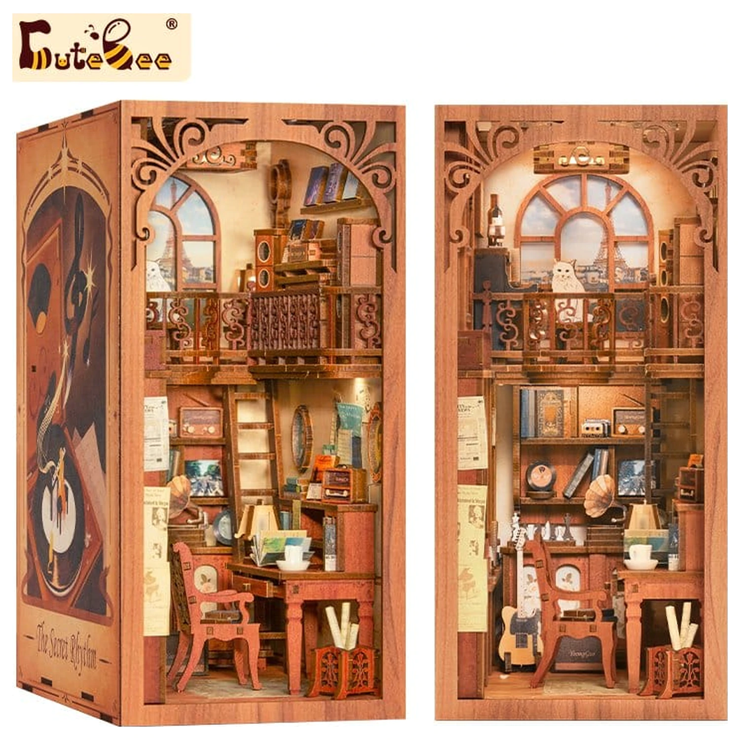Book Nook The Secret Rhythm 23 x 11 cm fotografija proizvoda