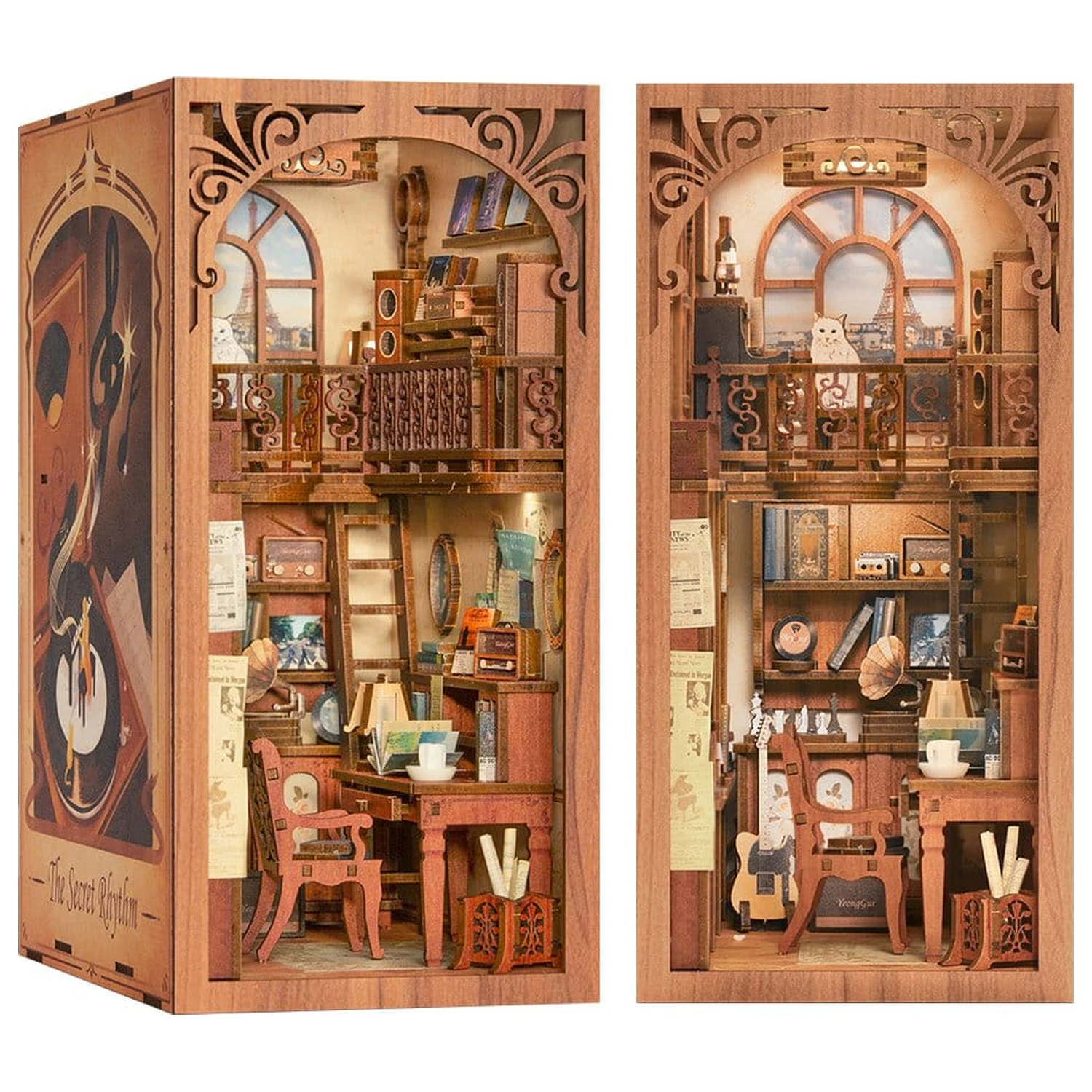 Book Nook The Secret Rhythm 23 x 11 cm fotografija proizvoda