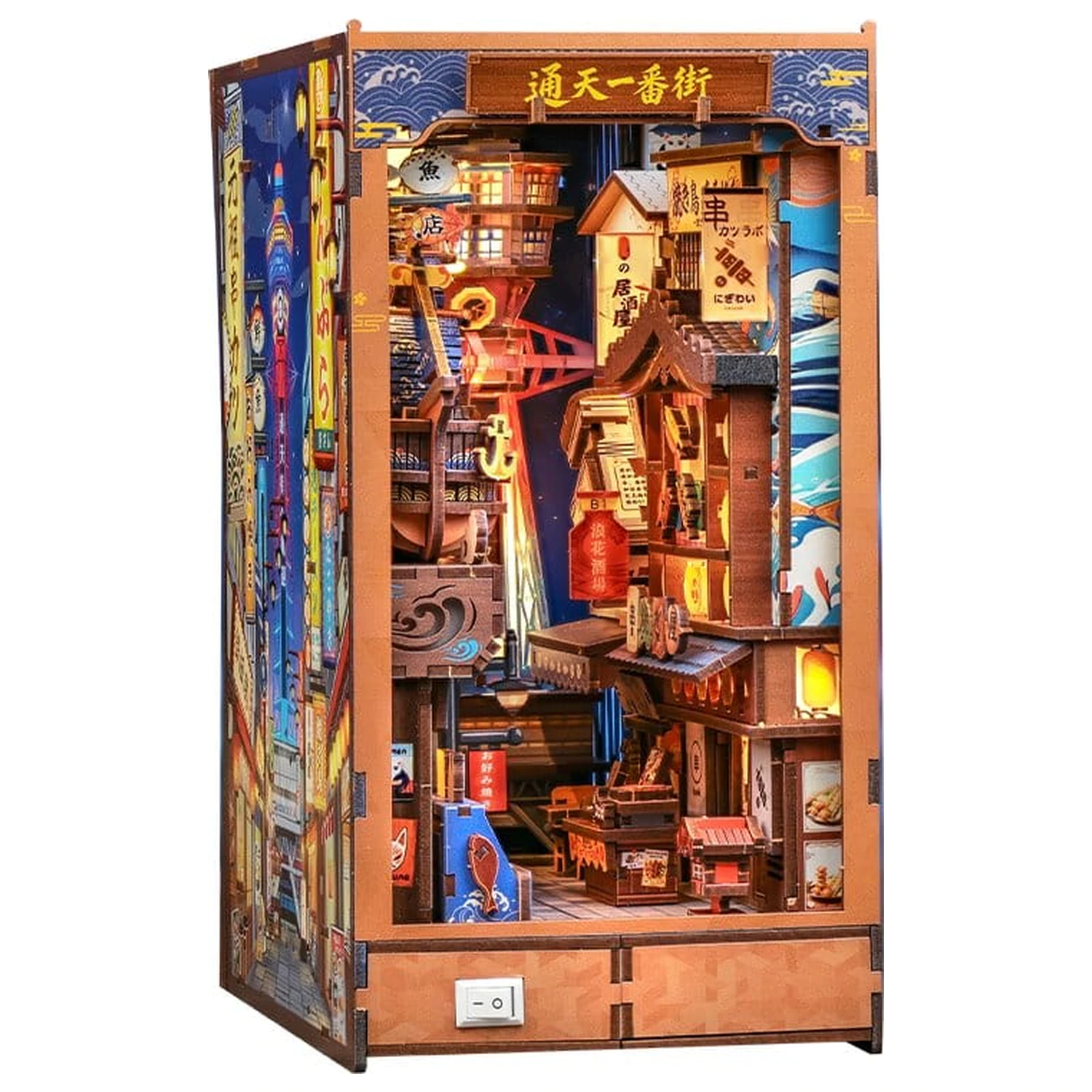 Book Nook Tsutenkaku Ichiban Street 23 x 12 cm fotografija proizvoda