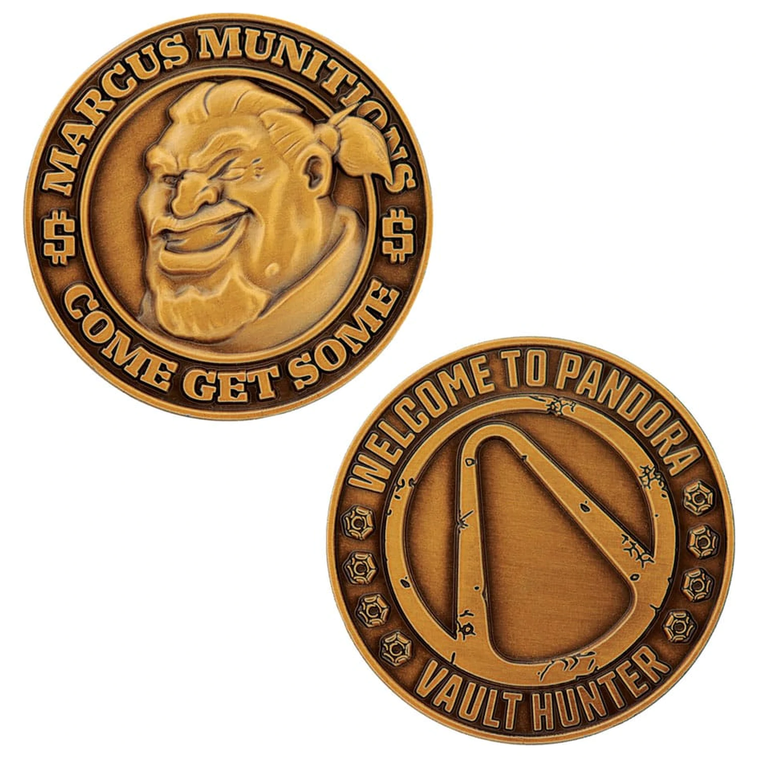 Borderlands Kolekcionarski novčić Marcus Munitions Limited Edition fotografija proizvoda