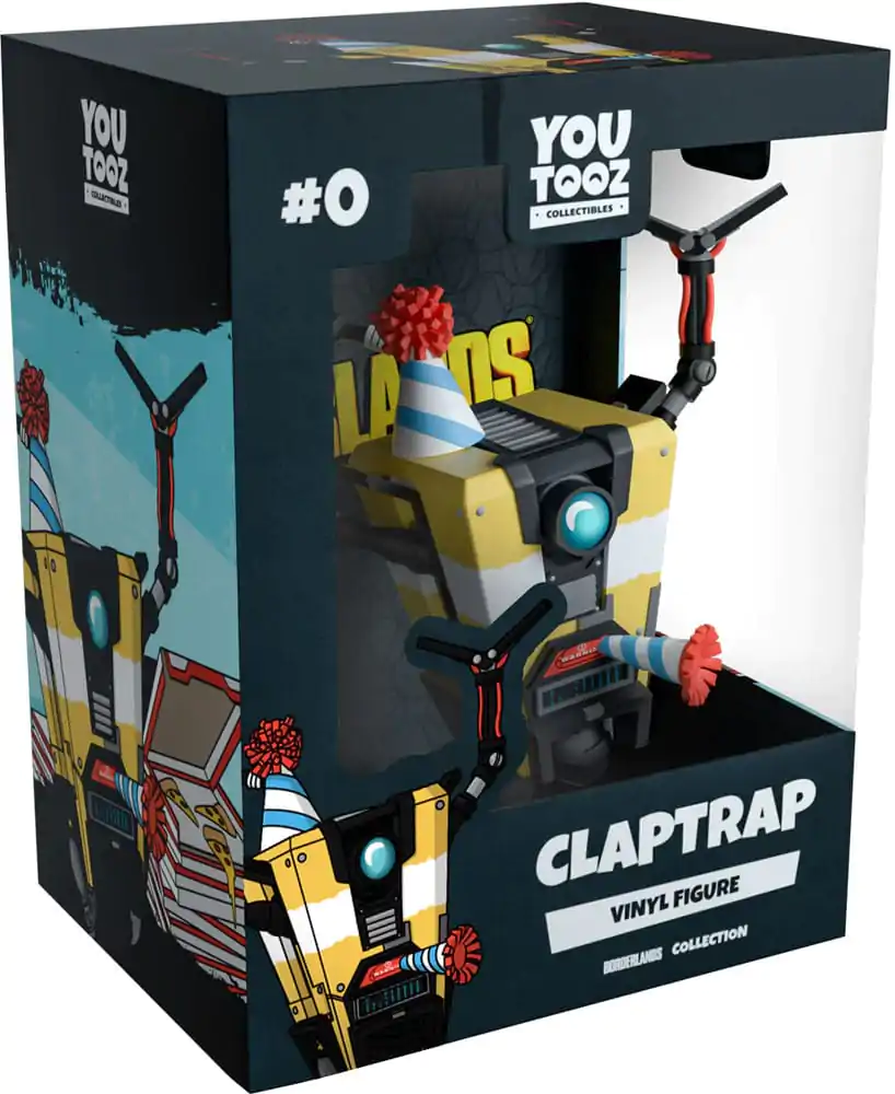 Borderlands Vinyl Figura Claptrap 12 cm fotografija proizvoda