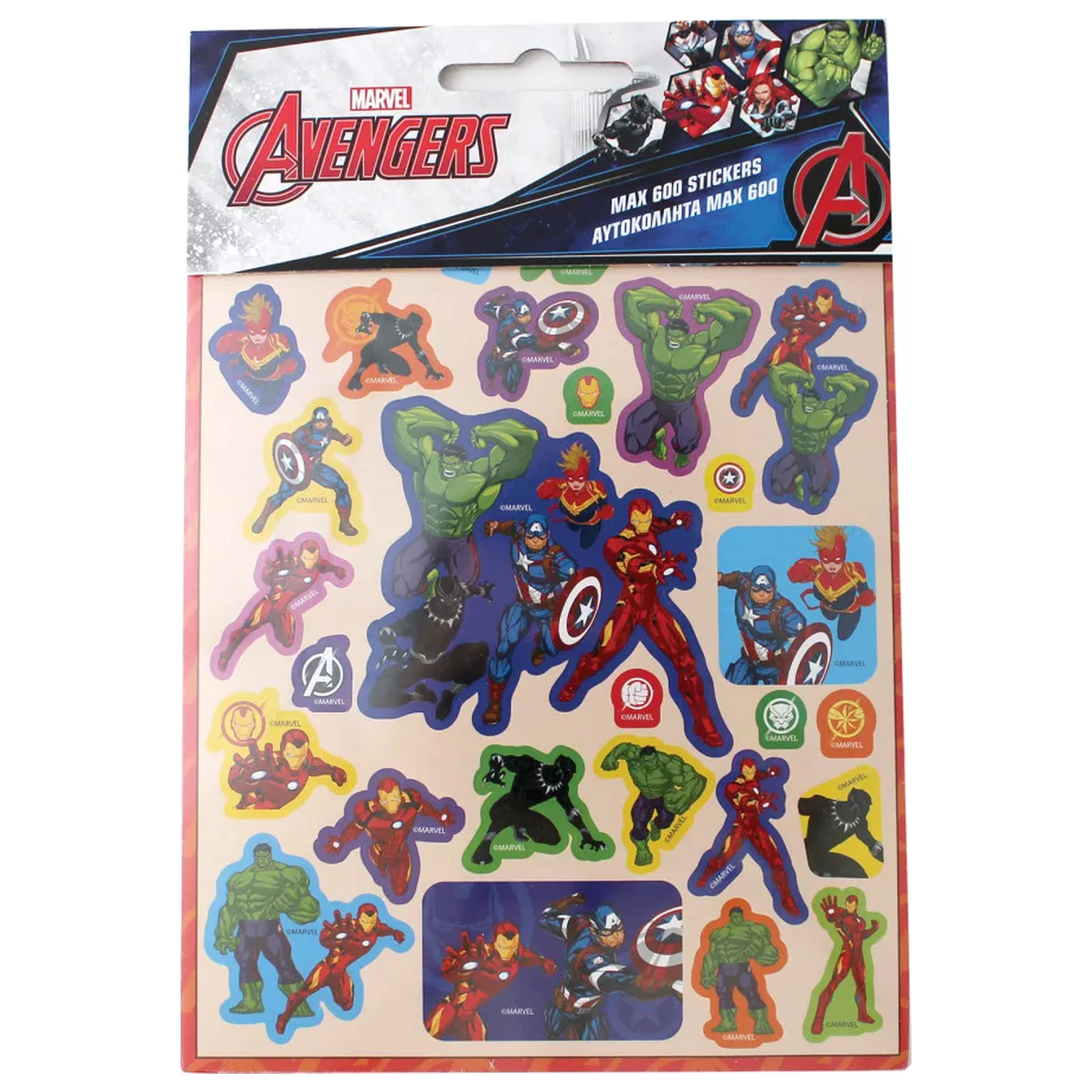 Avengers Best Team set naljepnica od 600 komada fotografija proizvoda