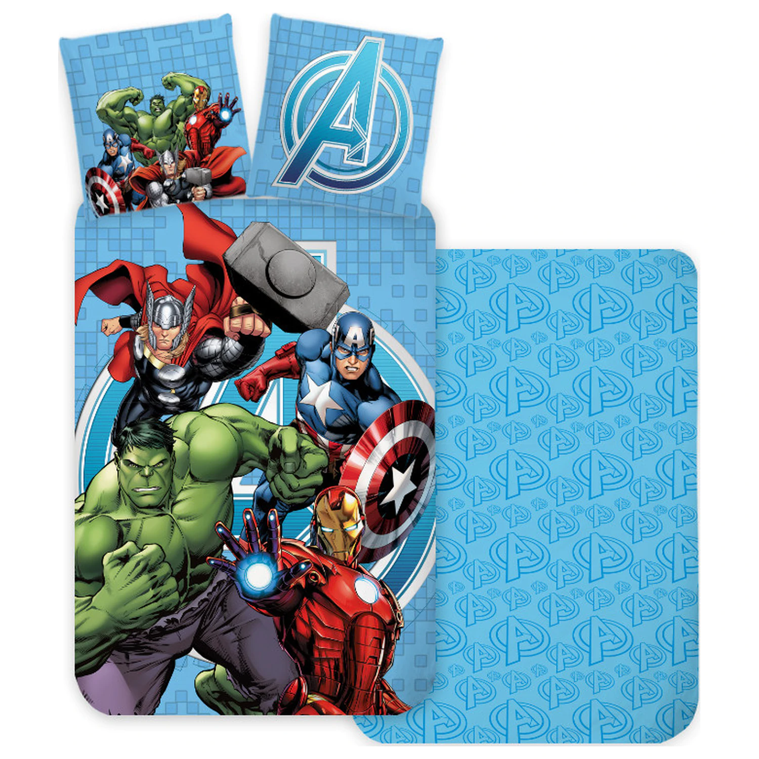 Avengers Plava Dječja Predškolska Navlaka za poplun fotografija proizvoda
