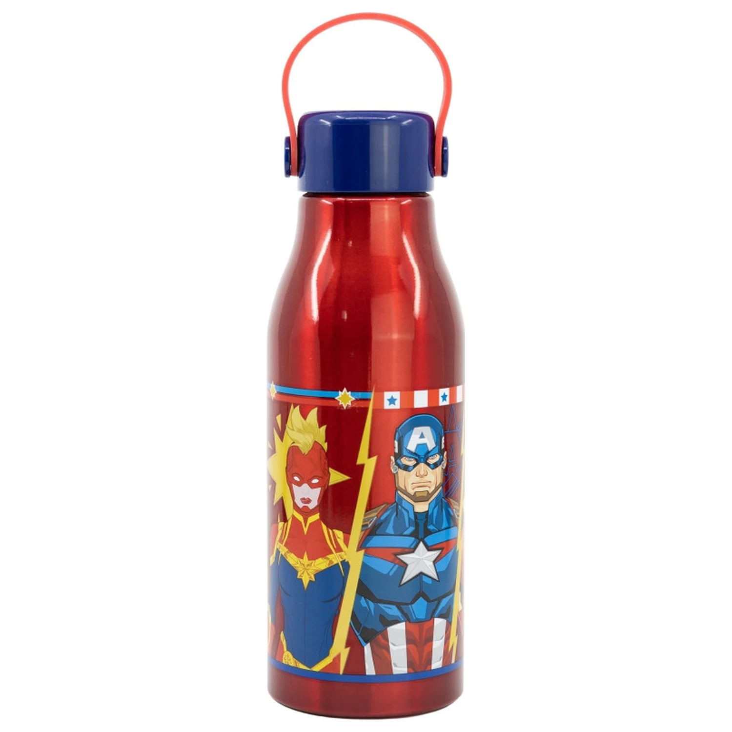 Avengers Invincible Force Flexi Aluminijska boca s navojnim čepom i vješalicom 760 ml fotografija proizvoda