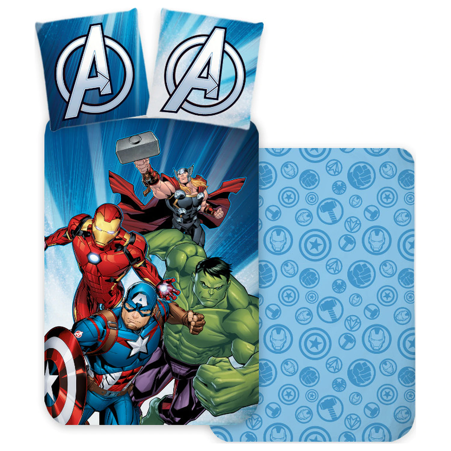 Avengers Power Strike dječja, vrtićka navlaka za poplun fotografija proizvoda