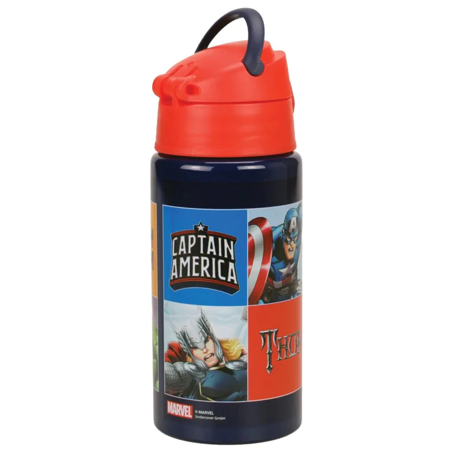 Avengers Smash Aluminijska Slamka Boca za vodu s kukom 500 ml fotografija proizvoda