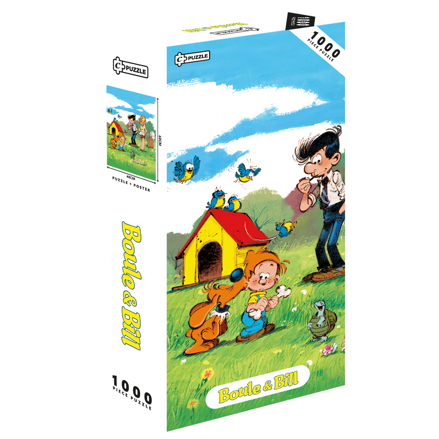 Boule et Bill poster + slagalica 1000 komada fotografija proizvoda