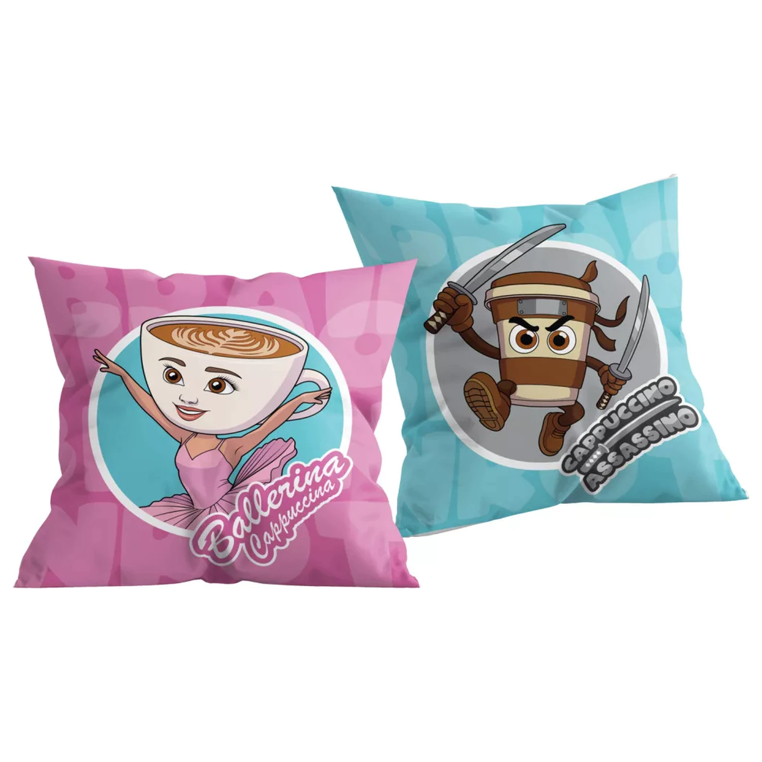 Brainrot Fun Duo Jastuk, Dekorativni Jastuk 40x40 cm fotografija proizvoda