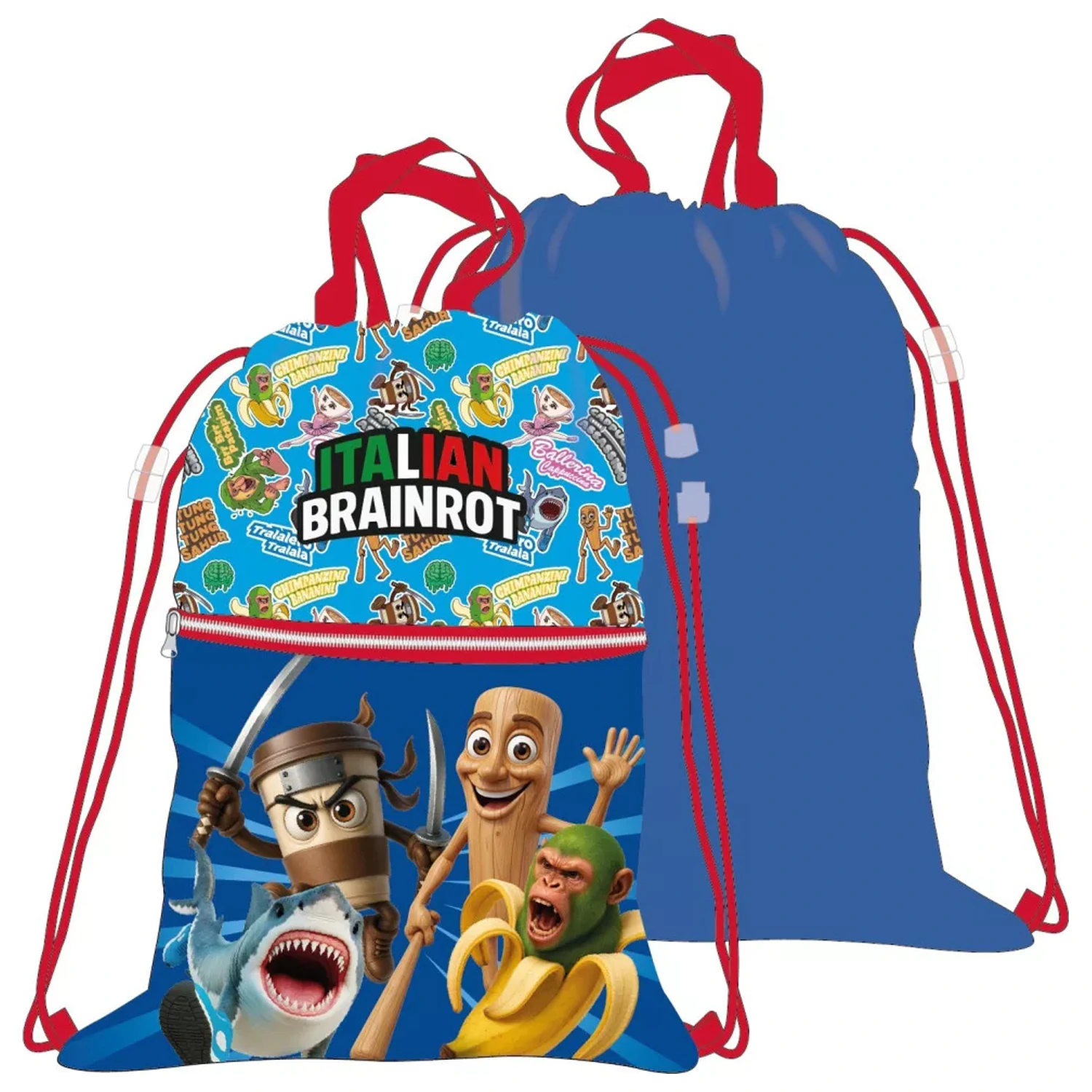 Brainrot Italian Deluxe sportska torba, torba za teretanu 45 cm fotografija proizvoda